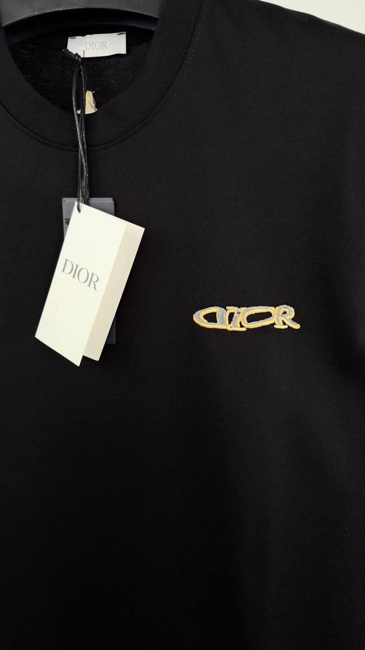 Christian Dior AAA Quailty Logo T-Shirt black logo