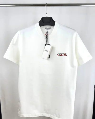 Christian Dior AAA Quailty Logo T-Shirt white