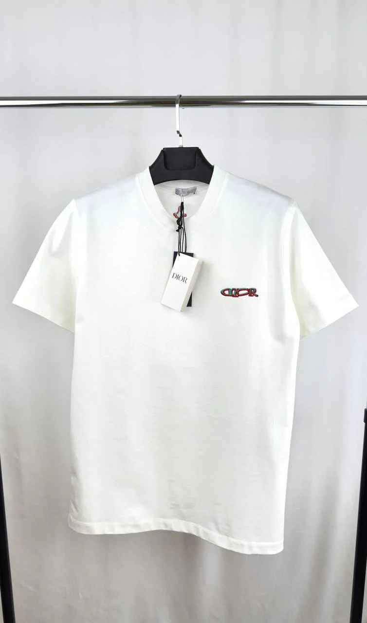 Christian Dior AAA Quailty Logo T-Shirt white