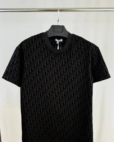 Christian Dior AAA Quailty Oblique Relaxed Cotton T-Shirt