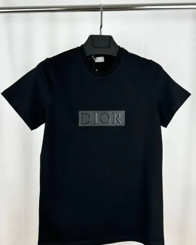 Christian Dior Classic Letter Embossed T-Shirt