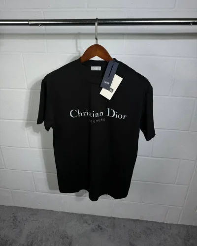 Christian Dior Couture Logo T-Shirt black