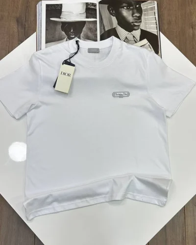 Christian Dior Couture Silver Label Embroidered T-Shirt Clone Quailty