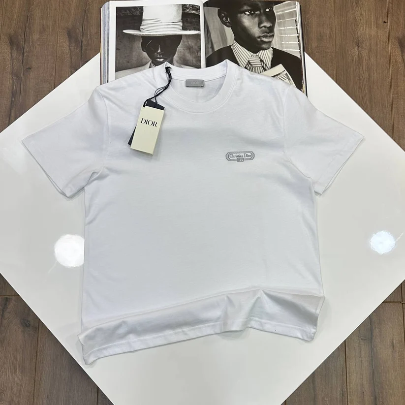Christian Dior Couture Silver Label Embroidered T-Shirt Clone Quailty