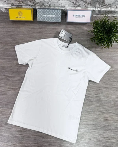 Christian Dior Luxury Replica Lily of the Valley T-Shirt white