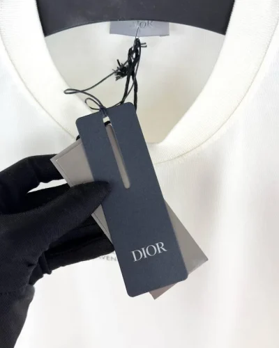 Christian Dior Montaigne Short Sleeve Super Clone Quailty T-Shirt tags