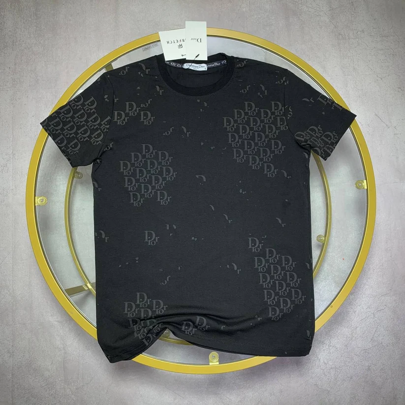 Christian Dior Oblique Jacquard T-Shirt black