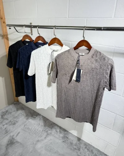 Christian Dior Oblique Terry Cloth Relaxed-Fit T-Shirt for Men