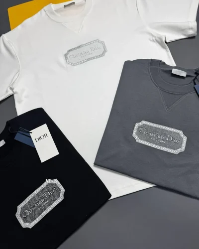 Christian Dior Relaxed-Fit Couture Cotton T-Shirt
