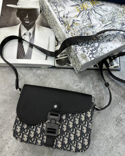 Christian Dior Signature Asymmetrical Messenger Clone Quailty Bag