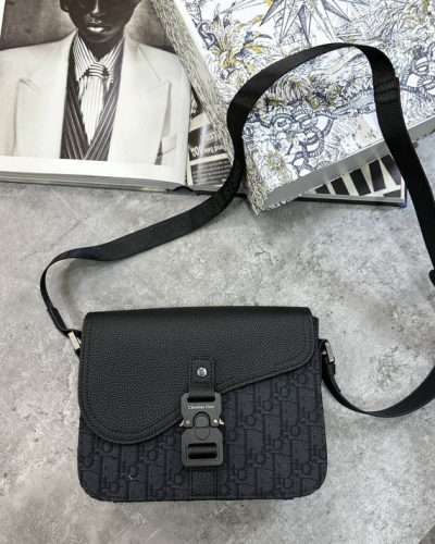 Christian Dior Super Clone Quailty Black Messenger Bag