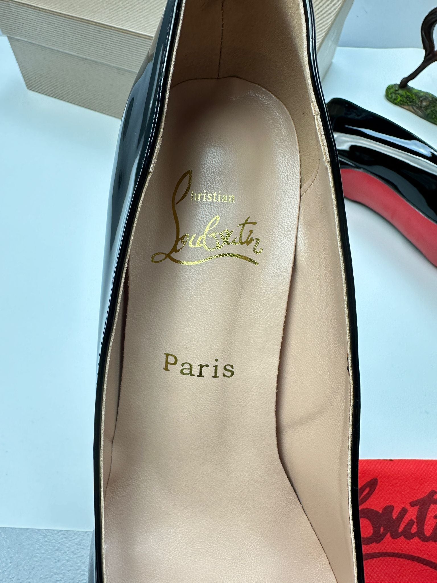 Christian Louboutin Paris Kate Women's Black Replica Heels - Image 5