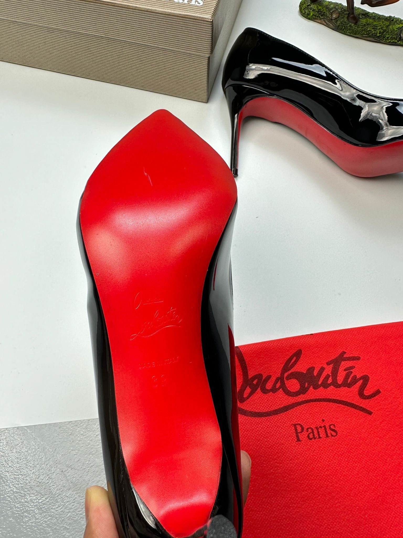 Christian Louboutin Paris Kate Women's Black Replica Heels - Image 4