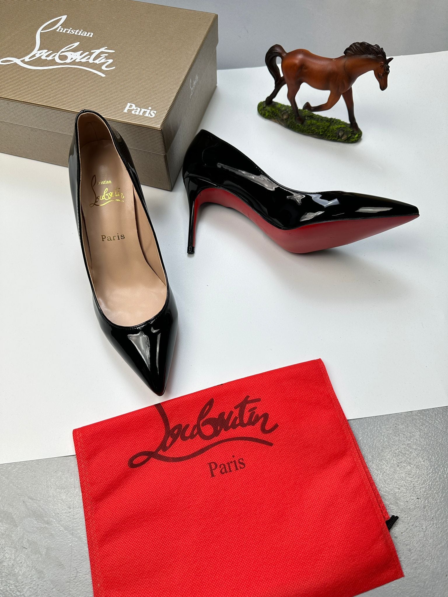Christian Louboutin Paris Kate Women's Black Replica Heels - Image 3