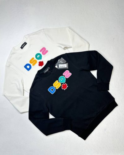 DSQUARED2 Multi-Coloured DSQ2 Logo Reps AAA Quality Jumper – 2 Colours