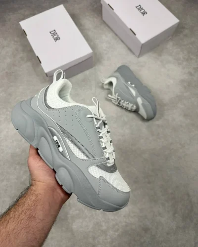 Dior B22 Luxury Replica Homme Triple Grey Trainer