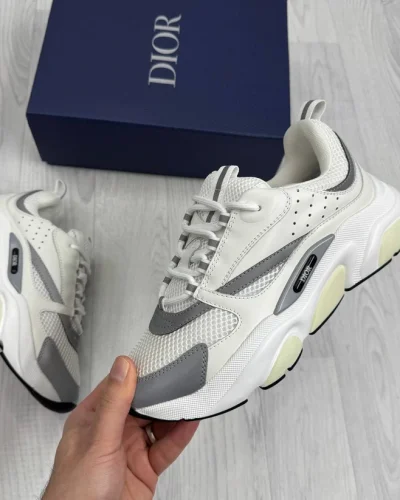 Dior B22 White Trainer