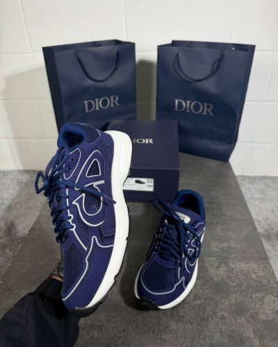 Dior B30 Navy & White Clone Quality Trainers for Men