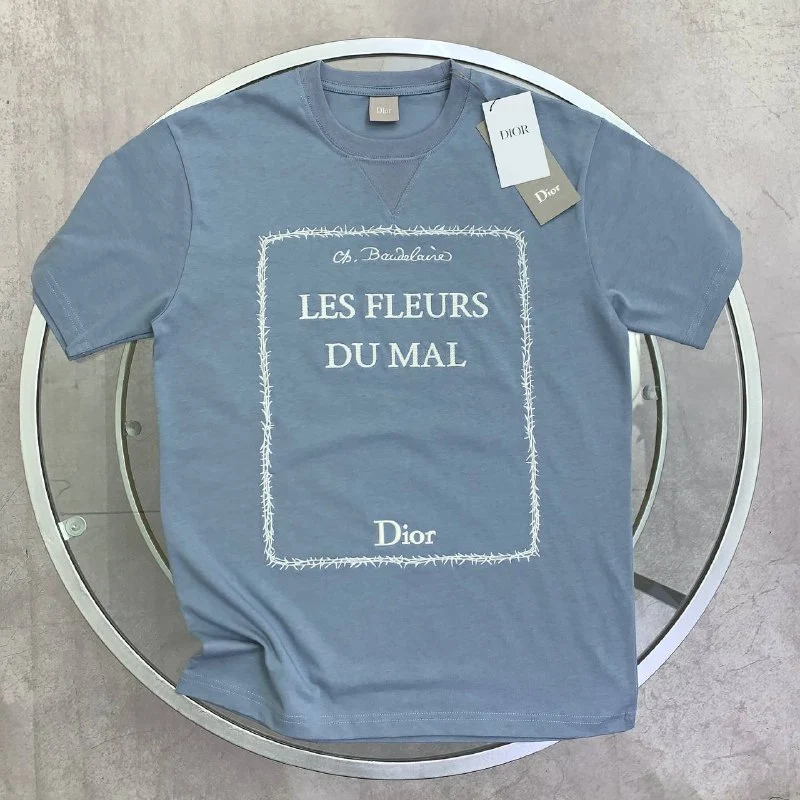 Dior Les Fleurs du Mal Graphic Super Clone Quailty T-Shirt - Image 4