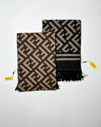 Fendi Jacquard Winter Scarf – 2 Colours