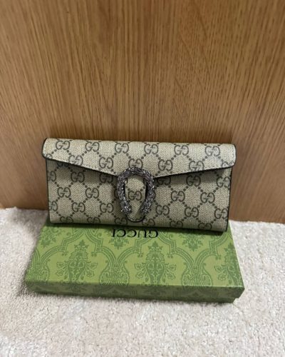 Gucci AAA Quailty Dionysus GG Ladies’ Purse – Available in 2 Colours beige