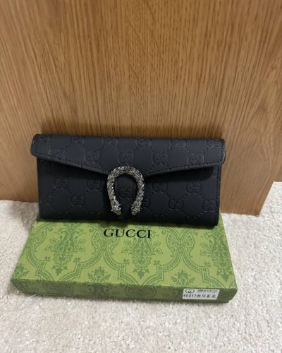 Gucci AAA Quailty Dionysus GG Ladies’ Purse – Available in 2 Colours black