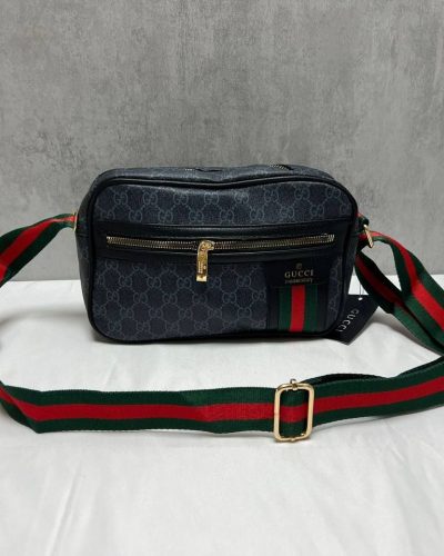 Gucci Men's GG Messenger Crossbody Bag