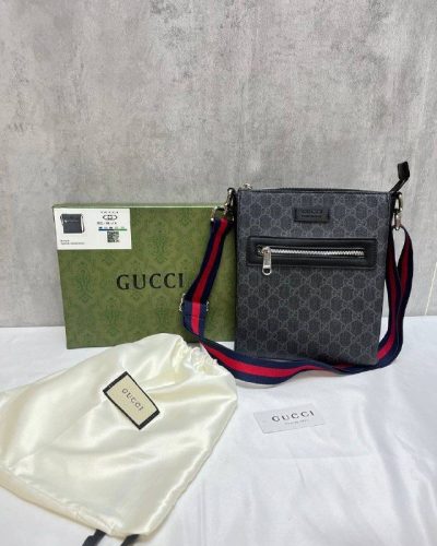 Gucci Men’s GG Super Clone Quailty Crossbody Messenger Bag