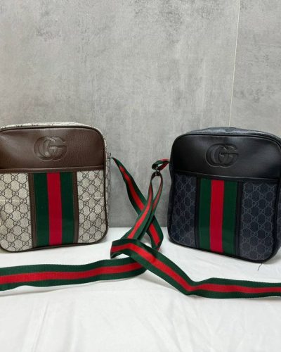 Gucci Men’s Sling Backpack Crossbody Bag
