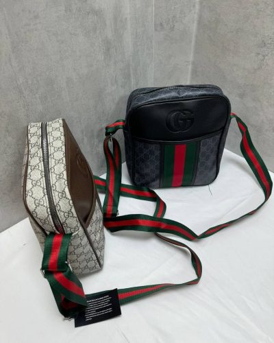 Gucci Men’s Sling Backpack Crossbody Bag side