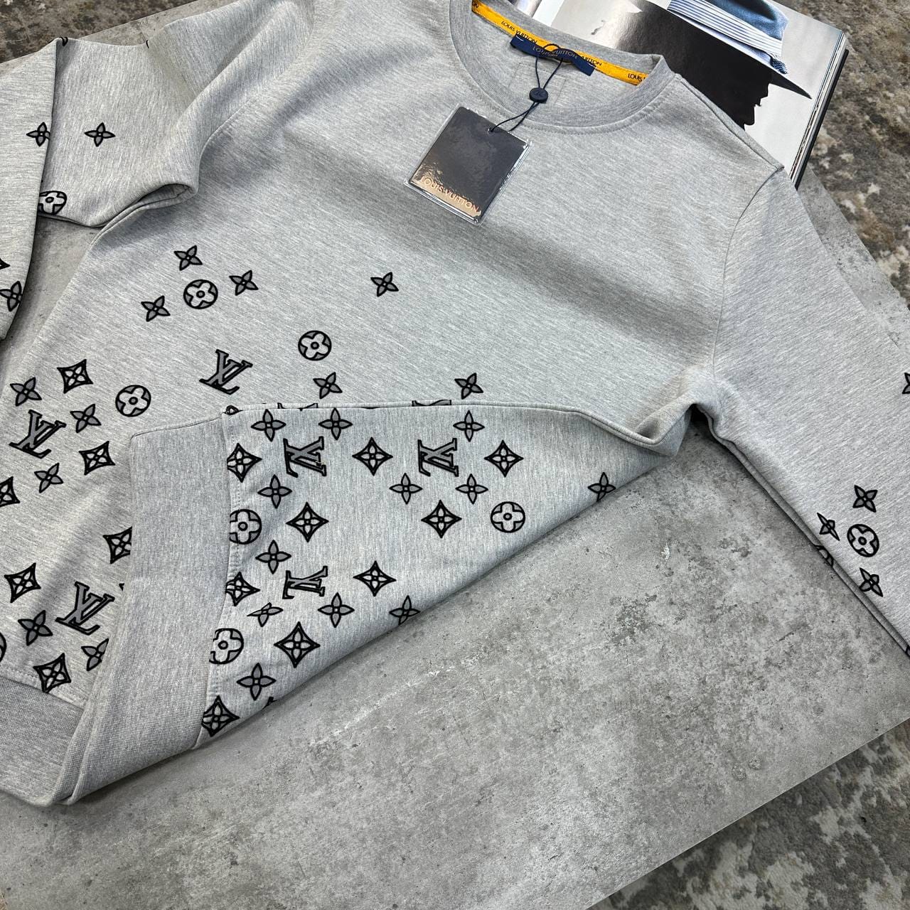 Louis Vuitton Embellished Evening Crew Neck First Copy Jumper – Multiple Colours - Image 6