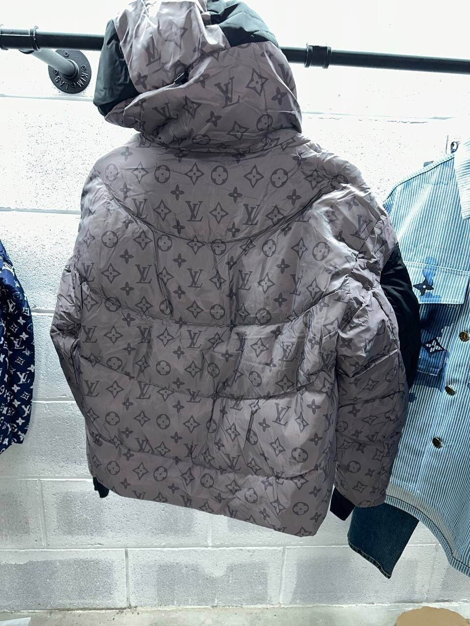 Louis Vuitton Heat-Reactive Puffer Down Reps AAA Quality Hooded Jacket