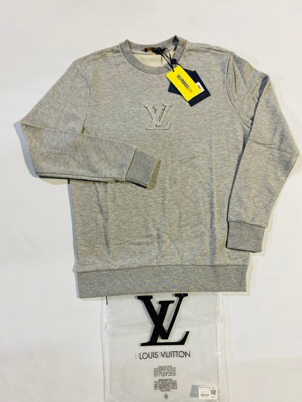 Louis Vuitton LV Logo Long-Sleeve Clone Quality Jumper – Multiple Colours - Image 2