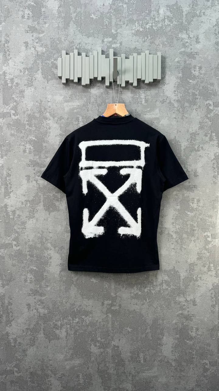 Marker T-Shirts Mens in Multiple Colors Short Sleeves UK Reps AAA Quality black back