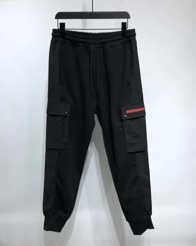 Men’s Black Cargo Jogger Pants Super Clone Quailty