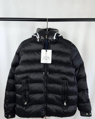 Moncler Chevrerie Puffer Jacket Mens in Black Color Best Sale UK Reps Superclone Quality