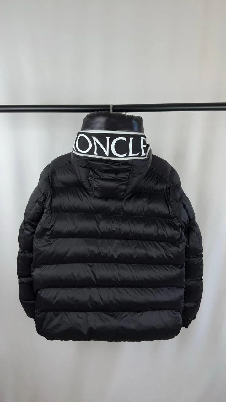 Moncler Chevrerie Puffer Jacket Mens in Black Color Best Sale UK Reps Superclone Quality Back