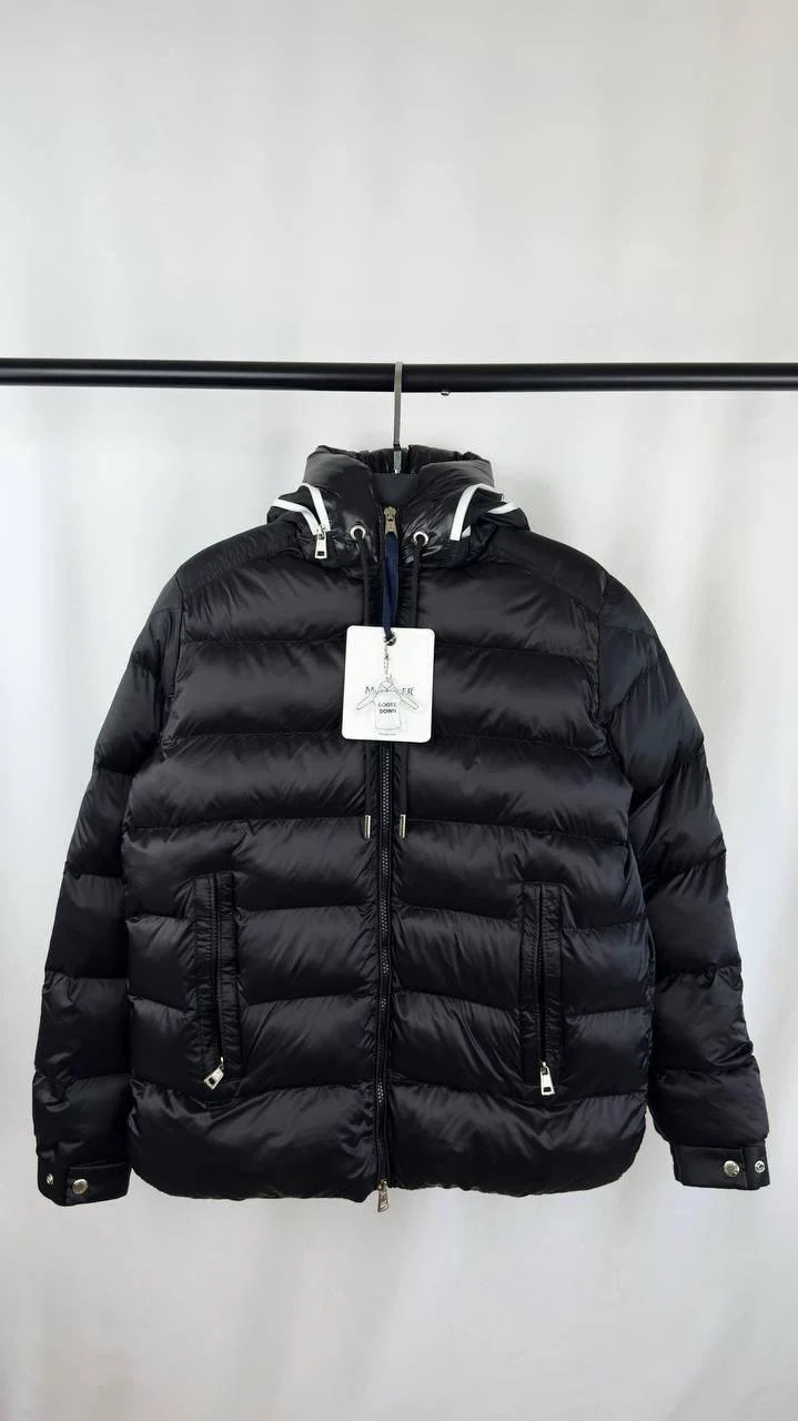 Moncler Chevrerie Puffer Jacket Mens in Black Color Best Sale UK Reps Superclone Quality