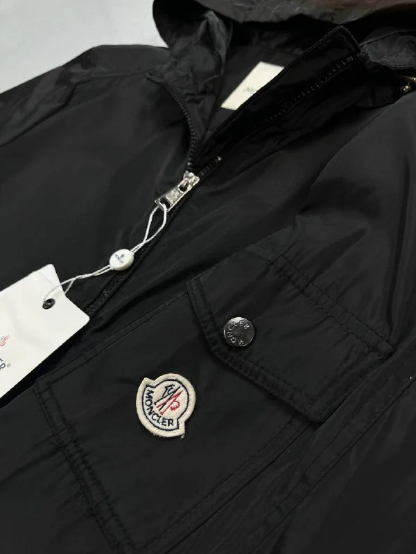 Moncler Claut AAA Quality Hooded Shell Jacket Mens in Military Green logo