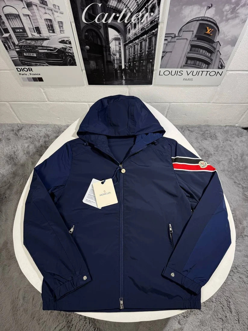 Moncler Claut Superclone Quality Full-Zip Hooded Jacket Mens in Multiple Colours