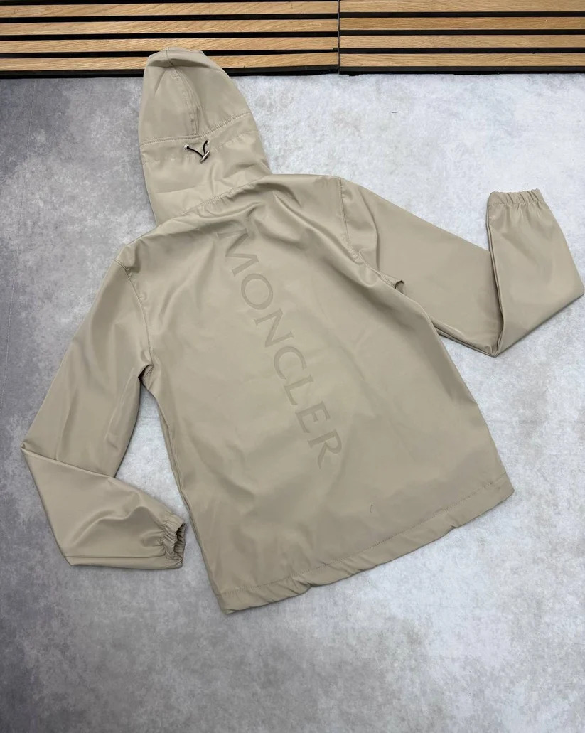 Moncler Escalle Clone Quality Hooded Jacket Mens in 2 Colours Beige back