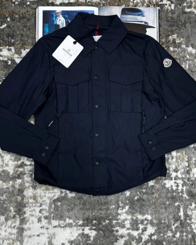 Moncler Frema AAA Quality Micro Soft Shirt Jacket for Mens in Multiple Colours blue Moncler Frema AAA Quality Micro Soft Shirt Jacket for Mens in Multiple Colours blue