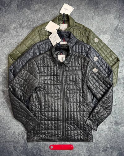 Moncler Lasne AAA Quality Vertical-Quilted Padded Biker Jacket Mens in Multiple Colours
