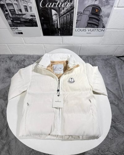 Moncler Maya 70 Jacket by Palm Angels Mens in White – AAA Quality