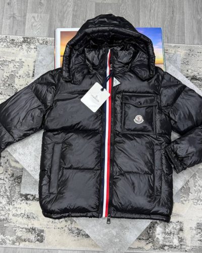 Moncler Montbeliard Superclone Quality Down Jacket Mens in Black