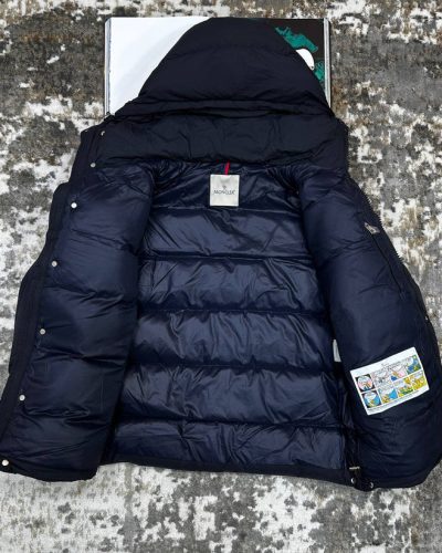 Moncler Vezere Quilted Down Jacket Mens – Clone Blue inner