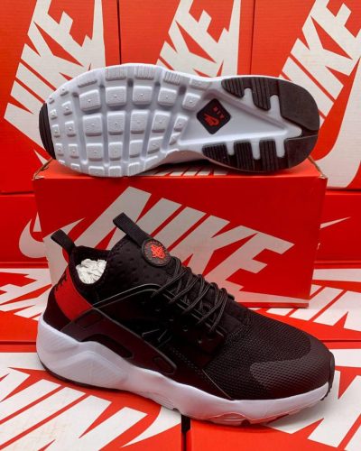 Nike Air Huarache Love Hate Pack Trainers for Men – Black/Red