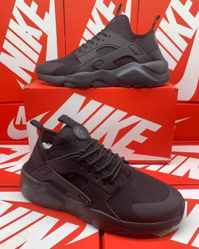 Nike Air Huarache Run Ultra Triple Black Luxury Replica Trainers for Men