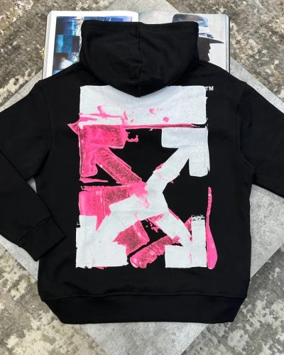 Off-White Acrylic Arrows Hoodie AAA Quality back Off-White Acrylic Arrows Hoodie AAA Quality back