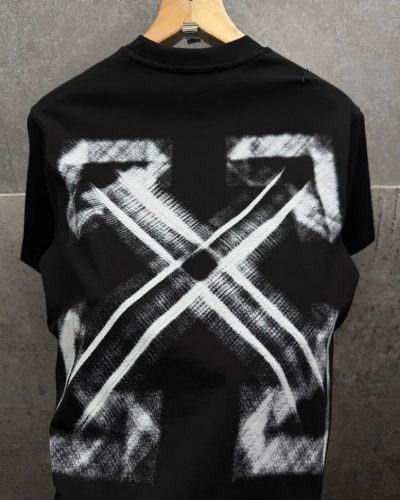 Off-White Anime 3D Print T-Shirt graphics